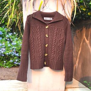 Vintage Cable Knit Sweater